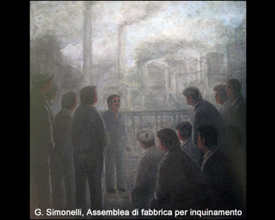 Spiaggia e ciminiere